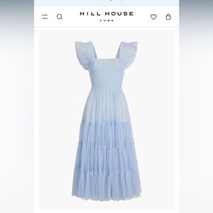 The Tulle Ellie Nap Dress with slip 
COLLECTOR'S EDITION
Powder Blue Tulle